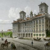 Zeichnung von Schloss Esterházy